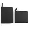 Black Oxford Pencil Bag 36/48/72 Holes Painting Pencil Organizer Stationery Storage Bag  Gift