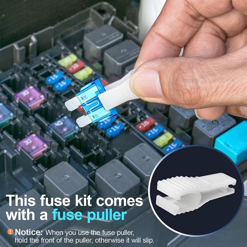 360Pcs Fuse Assortment Kit of Car,160 Mini Blade Fuse+90 Standard Fuses+50 Micro Fuse+60 Micro2 for RV/Truck/Motorcycle(2A -40A)