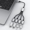 For PC Laptop Extension Cable Converter Charging Splitter OTG Adapter Type C Hub USB Expander