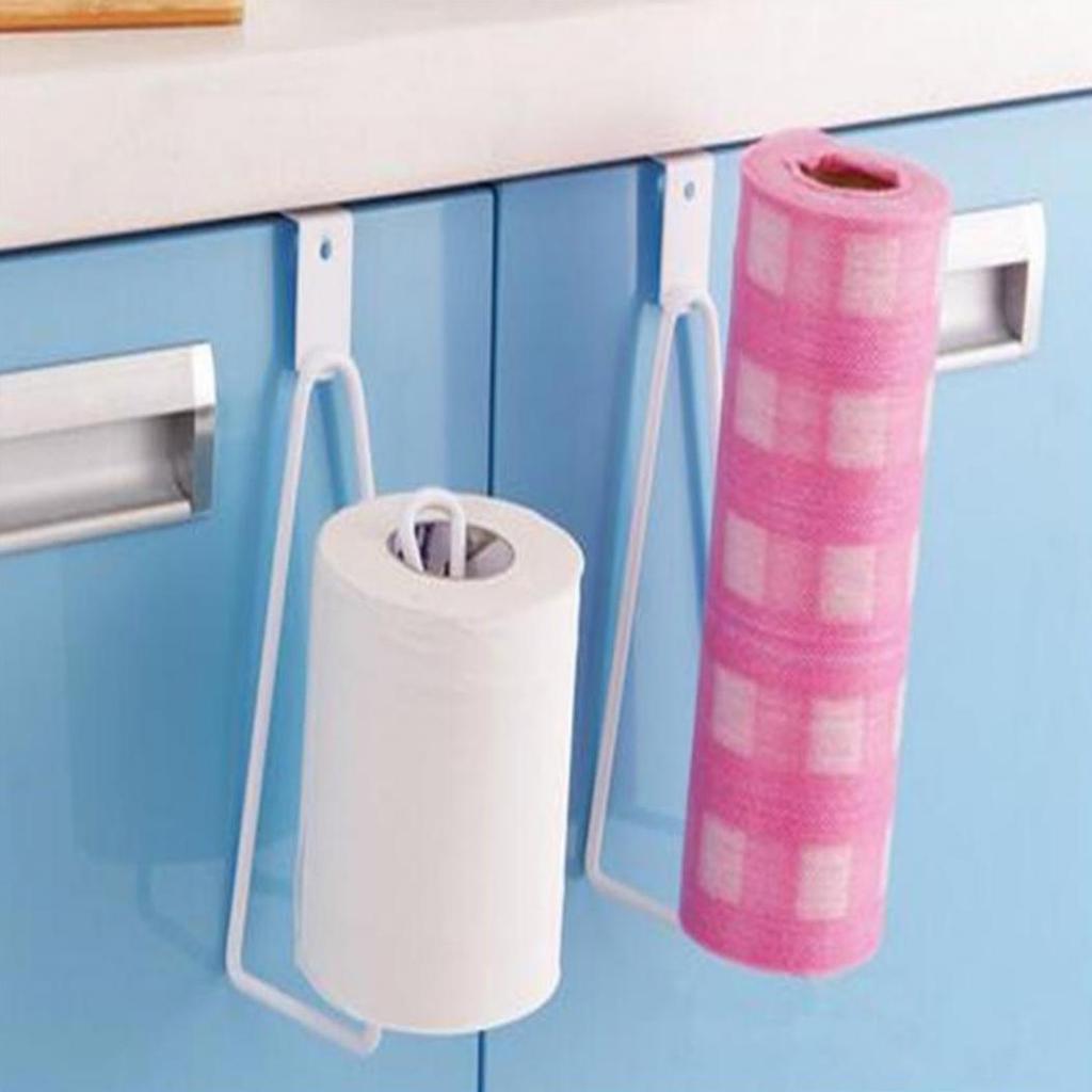 Paper Holder Tissue Towel Shelf Kitchen Rack Hanger