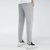 Anta Training Series Solid Color Comfortable Tapered Knit Sports Pants Men Bottoms Light-Gray 152337317-1