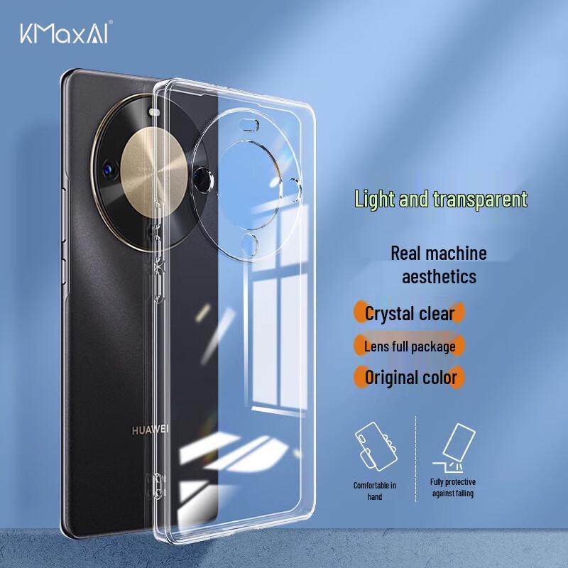 KMaxAI Ultra-Thin Full-Coverage TPU Phone Case for Huawei