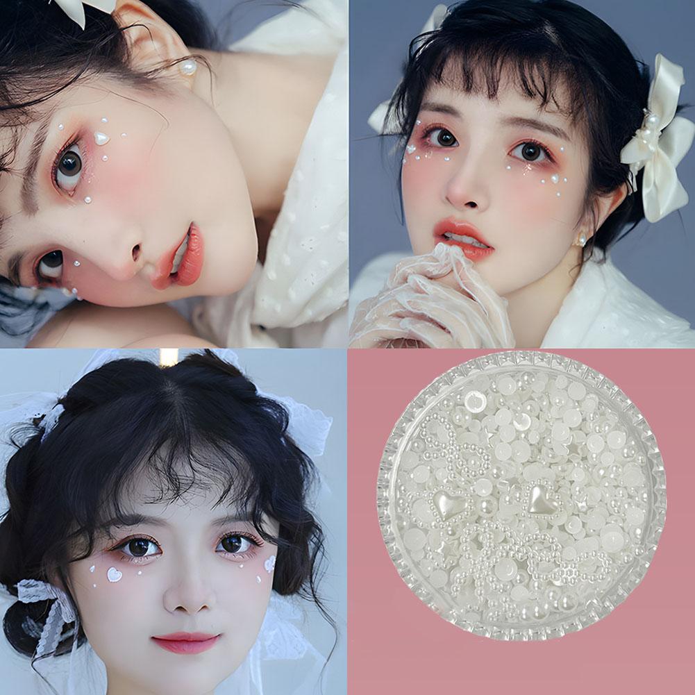 Christmas Face Sticker Eye Body Face Stickers Star Heart Face Sticker Makeup Sticker Glitter Se G4Q7