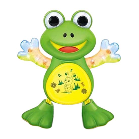 Electric Singing Dancing Animal Toy Cartoon Duck Rabbit Frog Bee Toy Toddlers Boys Girls Interactive Wiggling Animal Musical Toy
