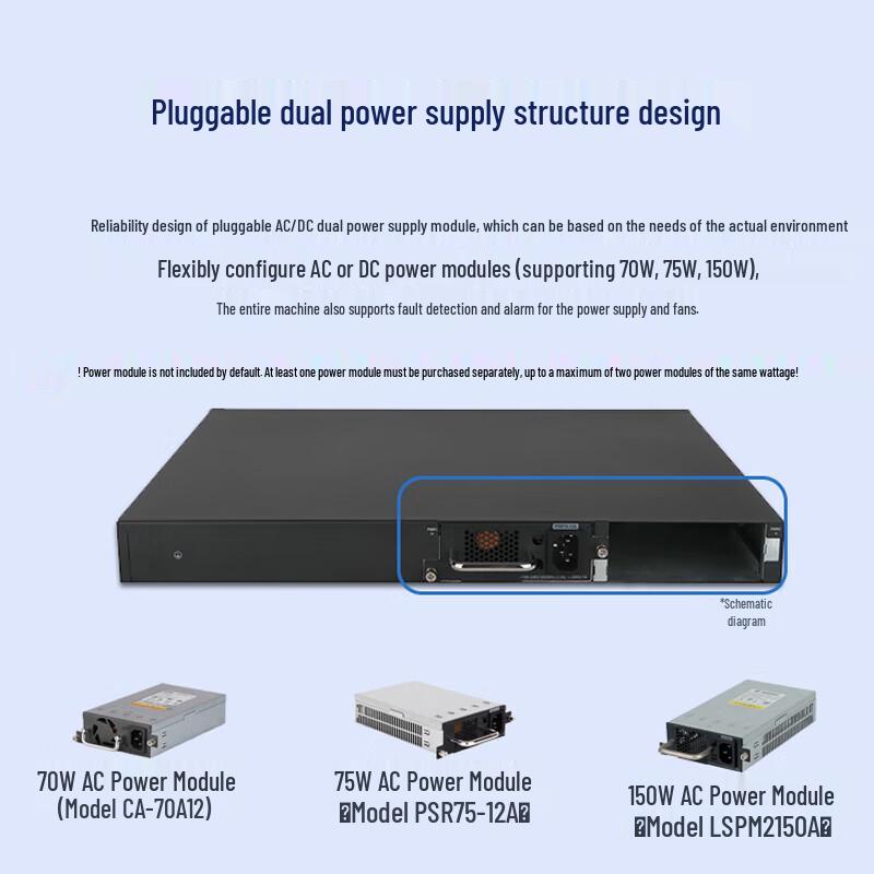 H3C S5560S-28F-EI 24-Port Gigabit Layer 3 Core Switch