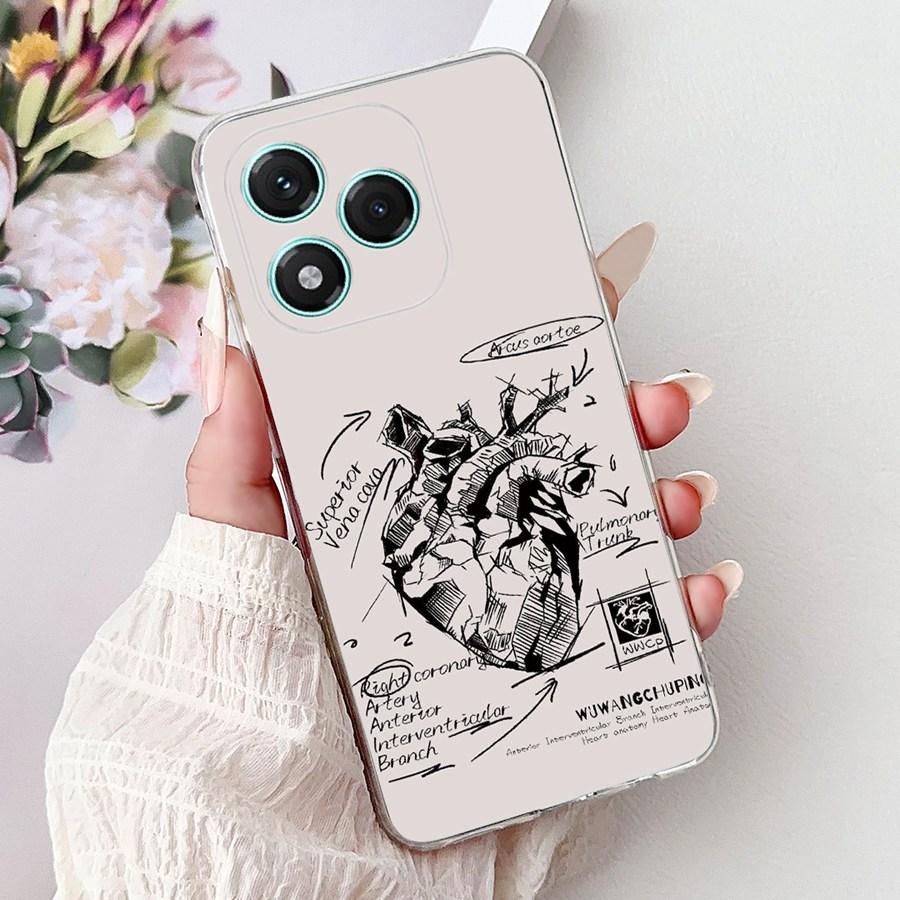 Phone Case for Honor 400 Lite ABR-NX1 Luxury New Painted Cover TPU Capa for Honor400Lite Soft Fundas 400 lite Bumper Shell