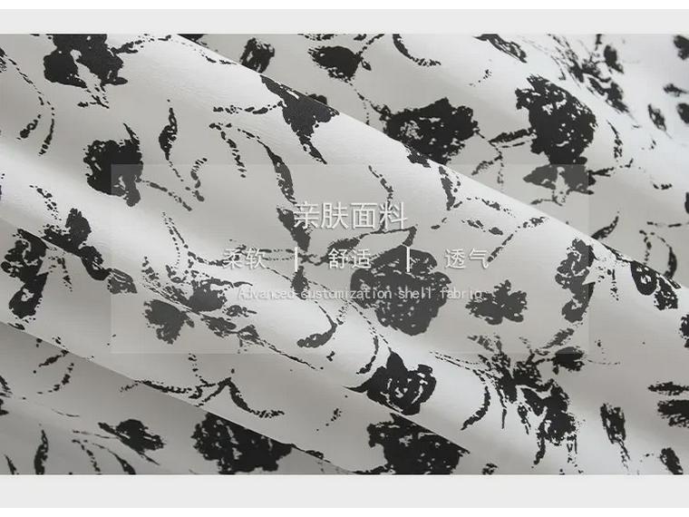 Летнее платье длиной до колена с цветочным принтом 2024 года, французскими рукавами-фонариками и утягивающим талию дизайном