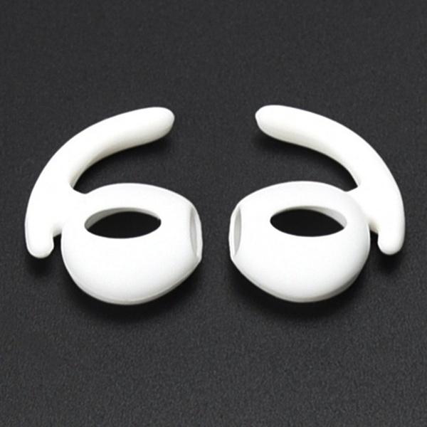 4 шт., мягкие ультратонкие насадки для наушников, противоскользящие силиконовые вкладыши для наушников, колпачки для ушей, 5 цветов