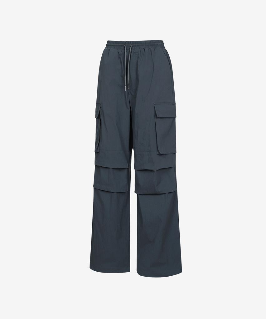 GRANDE LINE Pintuck Wide Cargo Pants