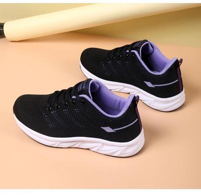 Модные кроссовки для бега, женские дышащие кроссовки, летняя легкая сетчатая женская спортивная обувь, тренировочные туфли на шнуровке для активного отдыха
