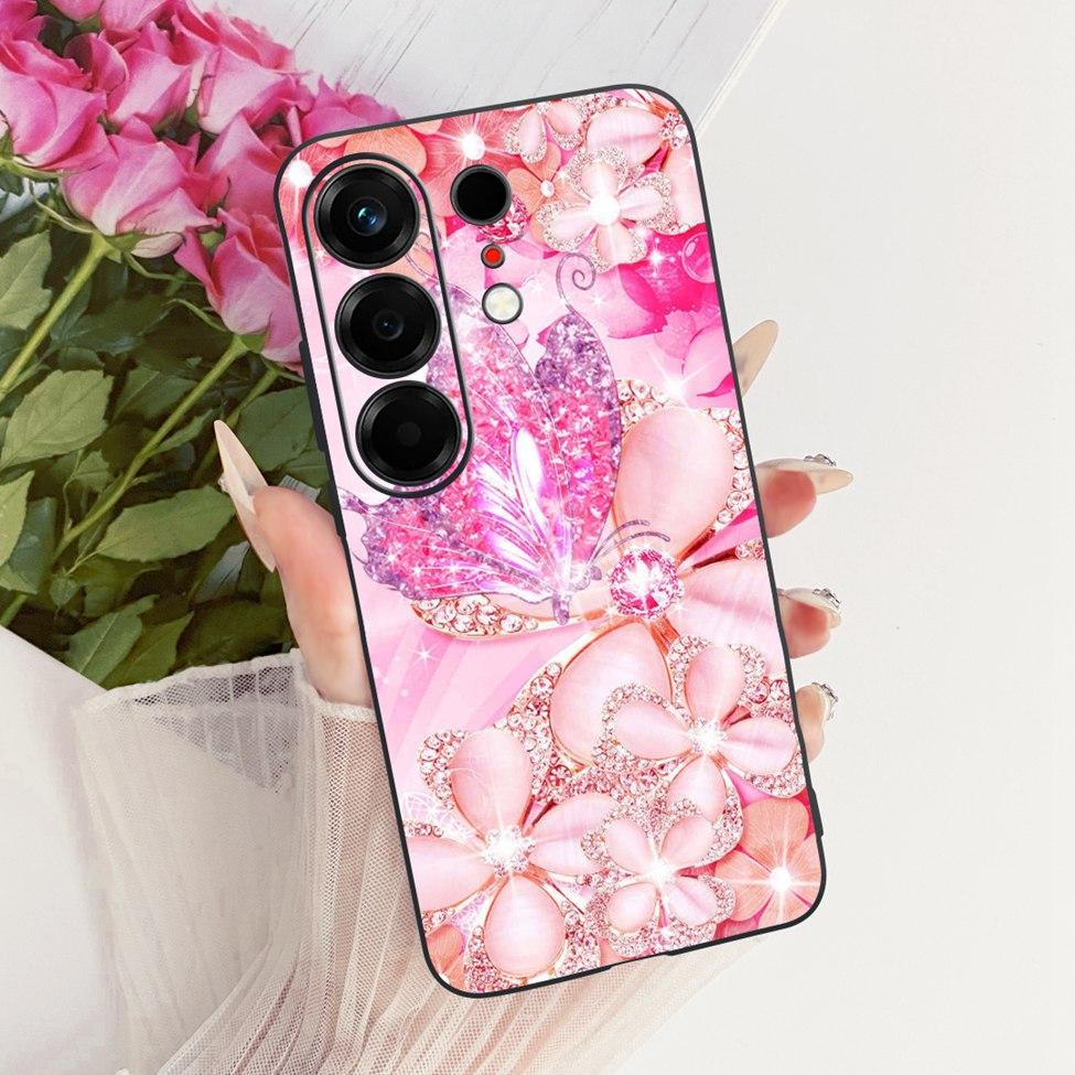 Чехол для Tecno CN5 Чехол для Tecno Camon 50 4G Модный Бабочка Милый Кот Крутой Расписной Мягкий Чехол для Телефона Для Techno Camon50 4G