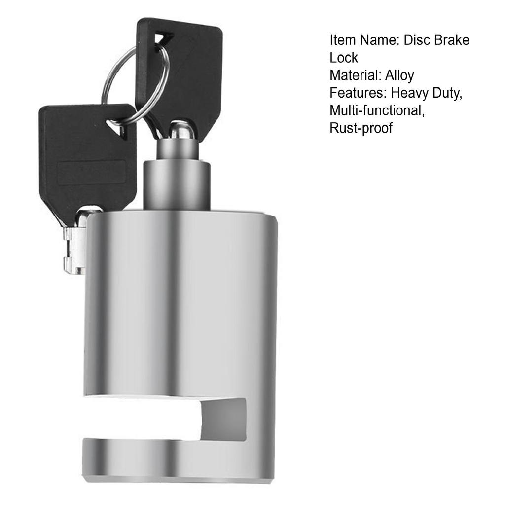 Convenient Universal Rustproof Bike Security Disc Lock Bicycle Motorcycle Security Disc Lock Bicycle Accessories