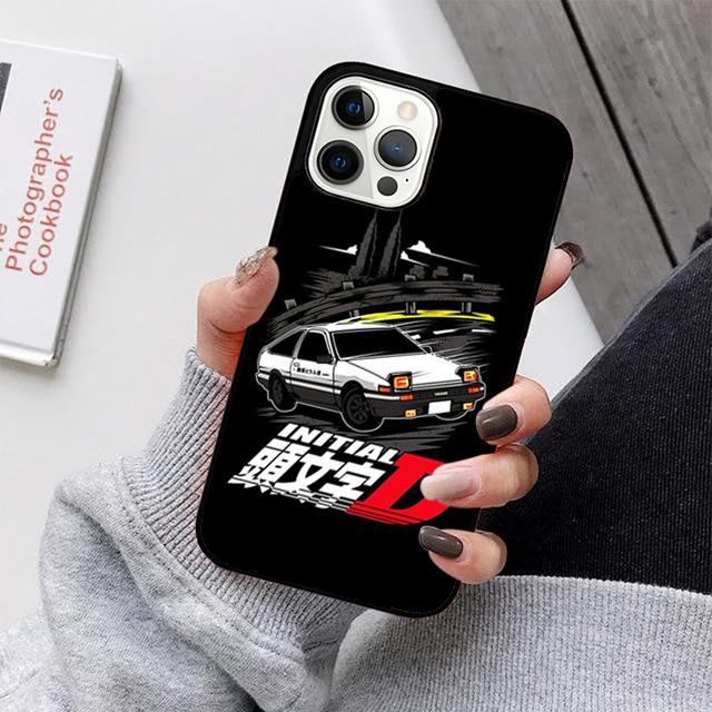 Чехлы для мобильных телефонов Initial D Для iPhone 17 Air 16e 15 14 12 13 11 Pro MAX apple Plus Coque
