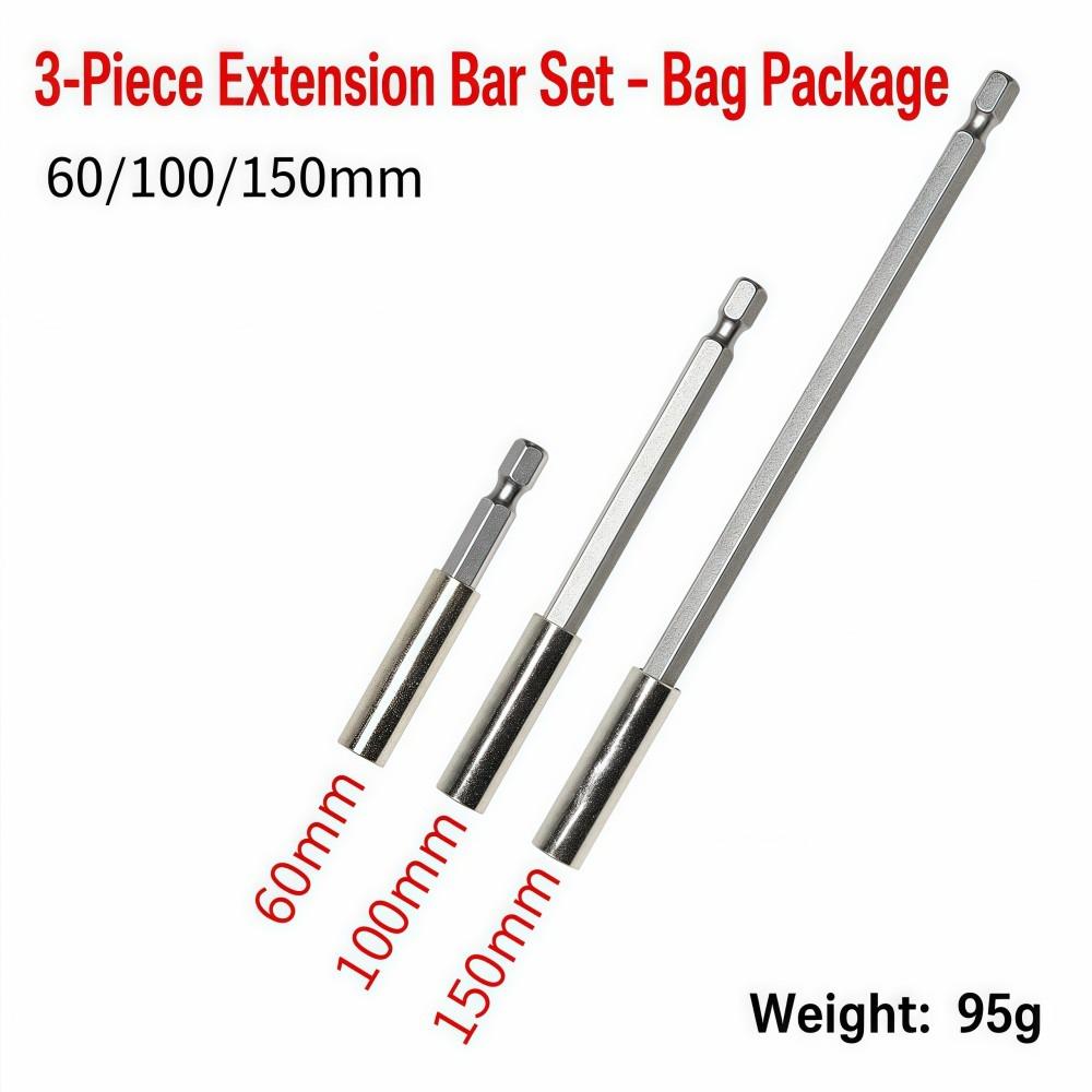 Quick Change Electric Drill Connecting Rod Drill Bit Extension Rod Power Tool Accessories
