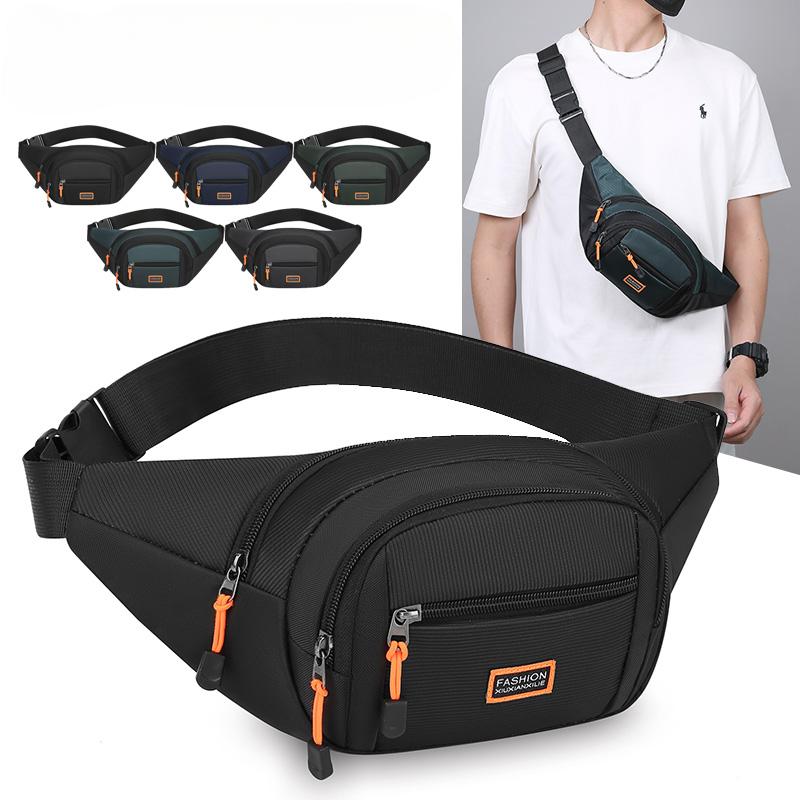 Унисекс Водонепроницаемая Оксфордская Поясная Сумка - Вместительная Сумка-Пояс для Мужчин и Женщин (Прочный и износостойкий для путешествий/спорта)