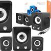 Mocne Głośniki Komputerowe 2.1 Usb Subwoofer