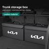 AAOB1 Car Trunk Organizer Box Large Capacity Auto Storage Bag Tools For KIA Sportage Seltos Sorento K3 K4 Soul Carnival EV6 EV9 K5 EV5