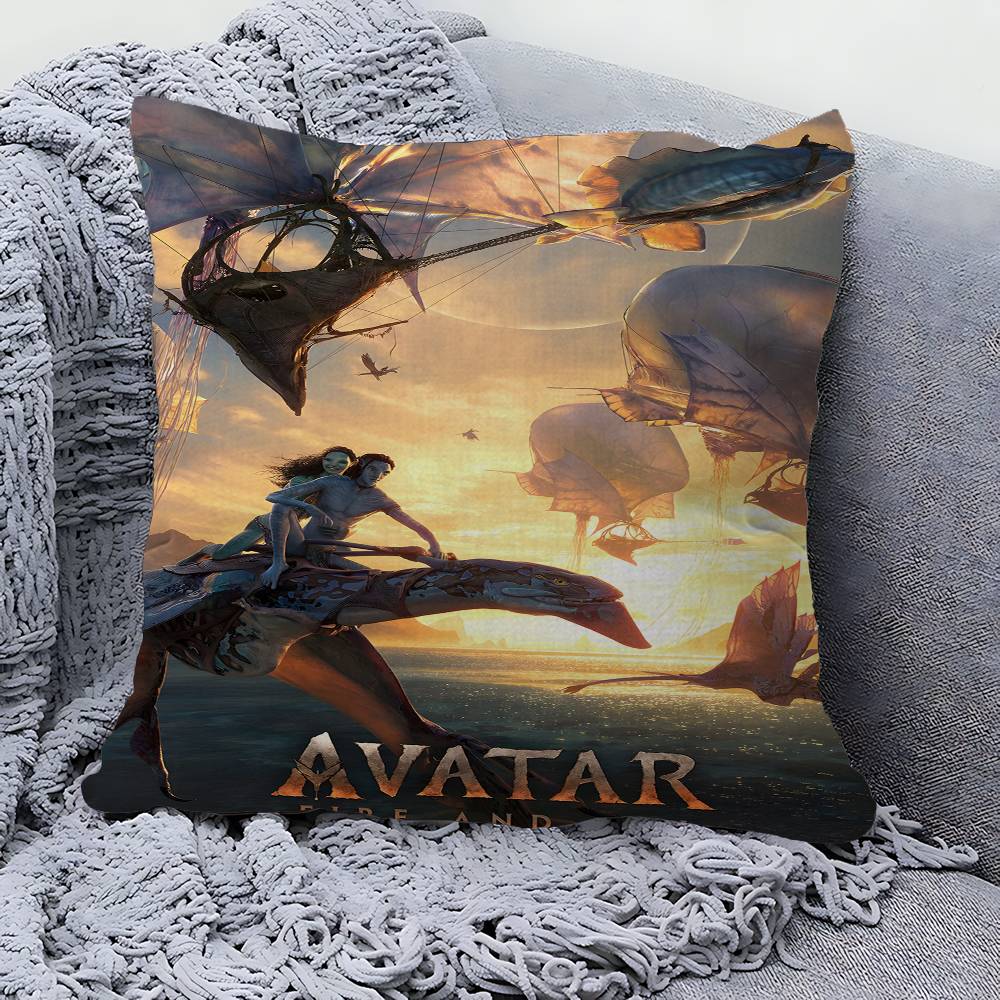 Scifi Movies AAvatar Vintage Personalized Pillow Dust Cover Bedroom Kids Party Decoration Pillowcase Birthday Children Gift