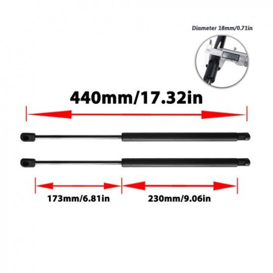 2Pcs Front Hood Gas Struts Lift Support For Ford F250 F350 F450 Super Duty