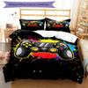 3pcs Game Controller Bedding Set Duvet Cover Closure Includes 1 Duvet Cover & 2 Pillowcases, Soft and Comfortable for All Seasons.