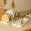 Plastic Dish Drain Rack Detachable Pot Lid Rack New Pot Lid Holder  Household