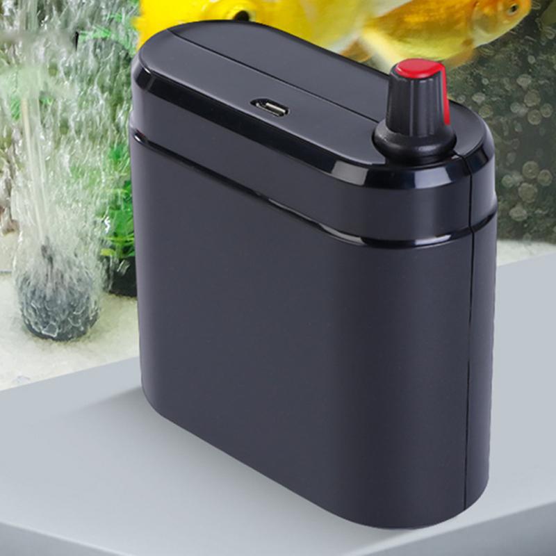 Портативный кислородный насос 3л/мин перезаряжаемый бесшумный USB воздушный насос воздушный компрессор аквариумный аквариум