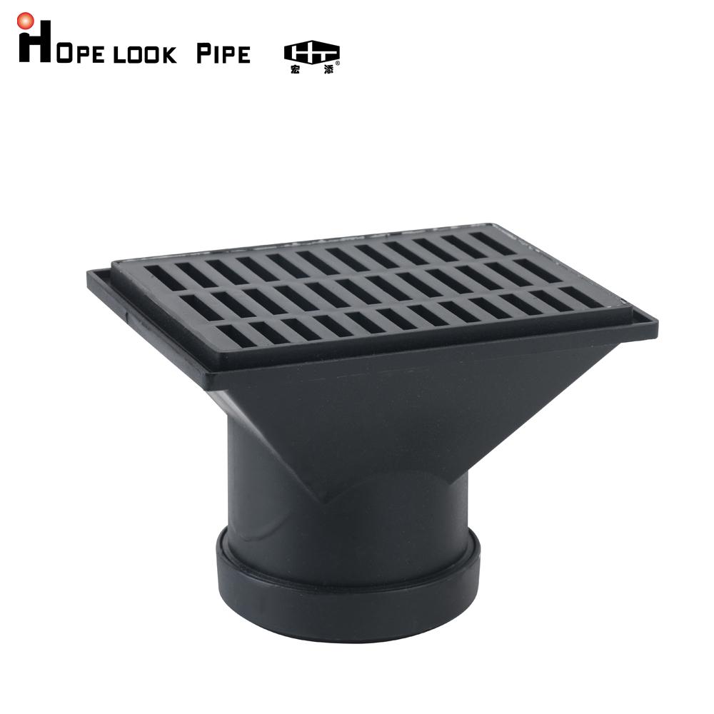 Hongtian High Quality Modern Floor Drain DN75 Bathroom Drain for Luxury Residence with Heat Resistant and Lifetime Warranty