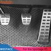 Автомобильные педали из нержавеющей стали, чехол для педали газа-тормоза акселератора для Kia Sportage 3 RSL 2010-2015 K5 2009-2016