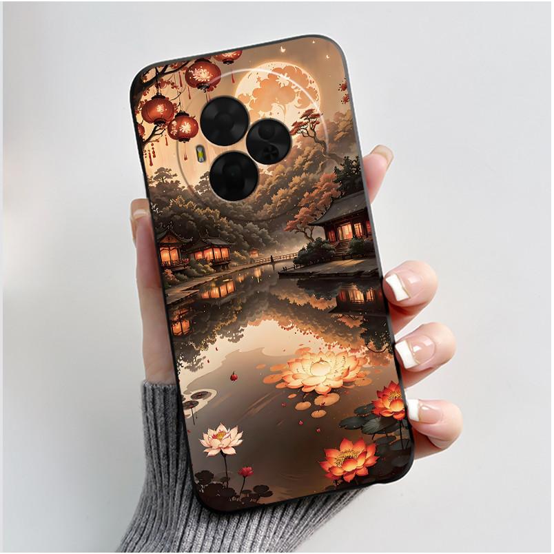 Новый Мягкий Черный Чехол для TCL NxtPaper 60 Ultra Зеленый с Рисунком Мультяшного Кролика Ударопрочный Чехол для TCL Ion X/TCL Ion V