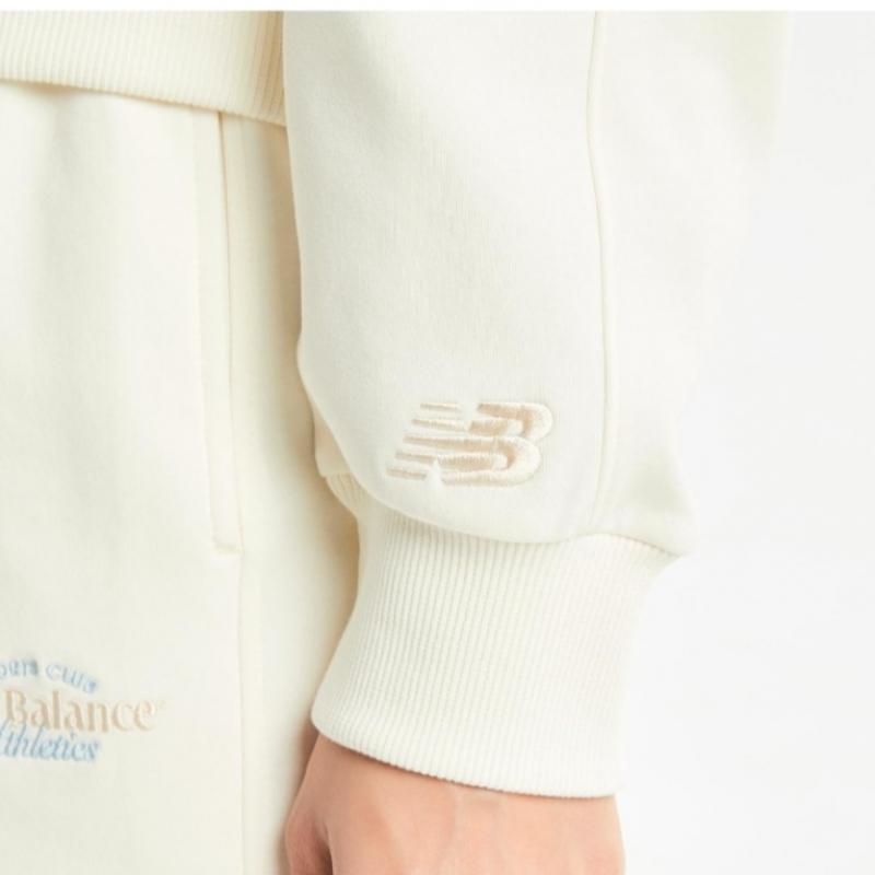 New Balance Футболка с длинным рукавом Rqk Nbnce1W212 64 W Signature Semi Crop Half Zip Up SweatShirt S