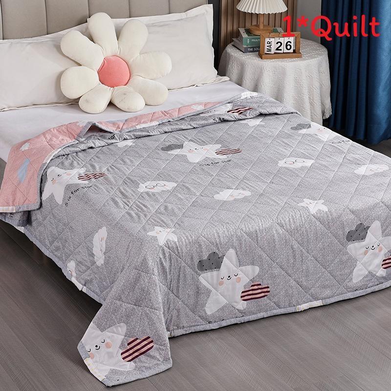 Животное Растение Летний Узор Принты Пододеяльник Одеяло Постельное Белье Для Студента Моющийся Комната