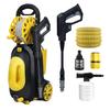 Pressure Washer, Electric Pressure Washer, 80BAR Power Washer, 1.5KW High Pressure Washer Cleaner with Induction Motor, Automatic Shutdown, Gauge