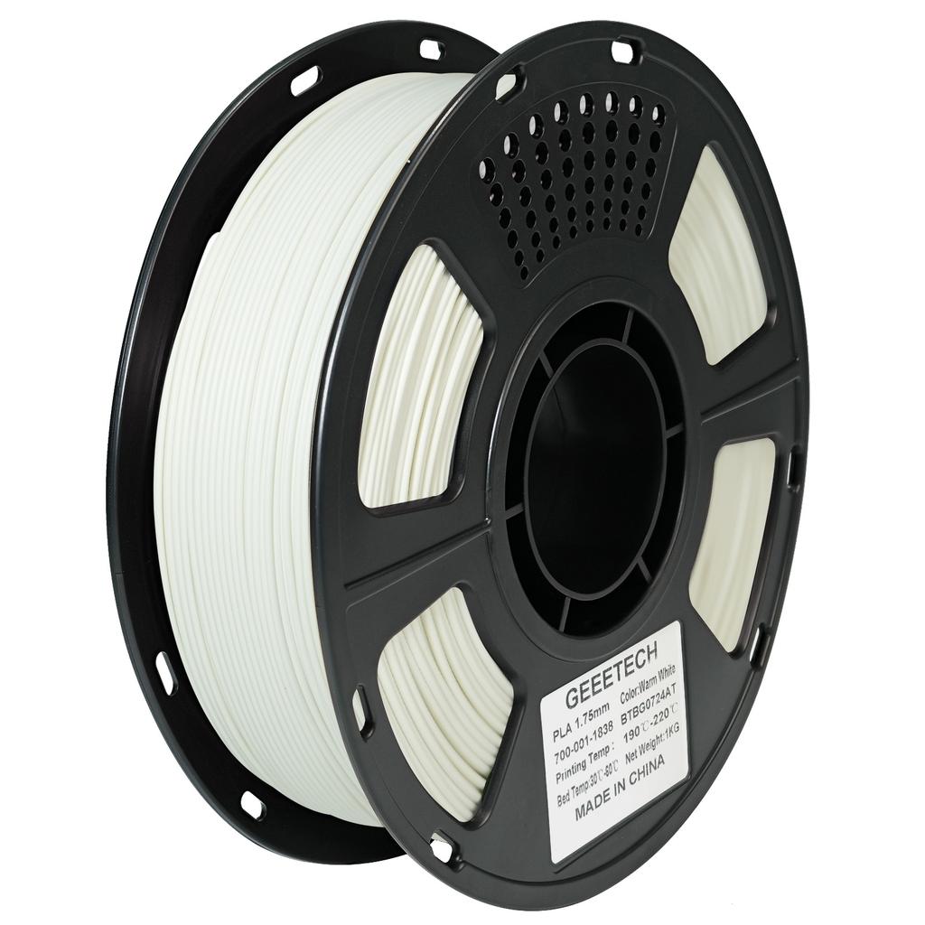 Geeetech Standard PLA Filament 1kg 1.75mm 3D Printer Plastic Material, Accuracy 0.03mm, Multiple Colour, Fit Most FDM Printer