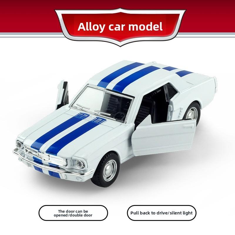 Childrens Alloy Vintage Classic Car Model With Retractable Function For Playroom Decor