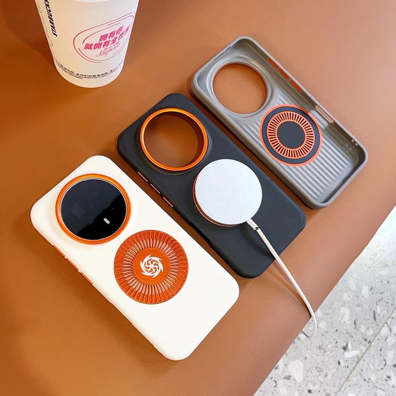 For Honor Magic 8 Pro Soft Edge Phone Case Magnetic Wireless Charger PC Hard Shell Protection Solid Color Back Cover