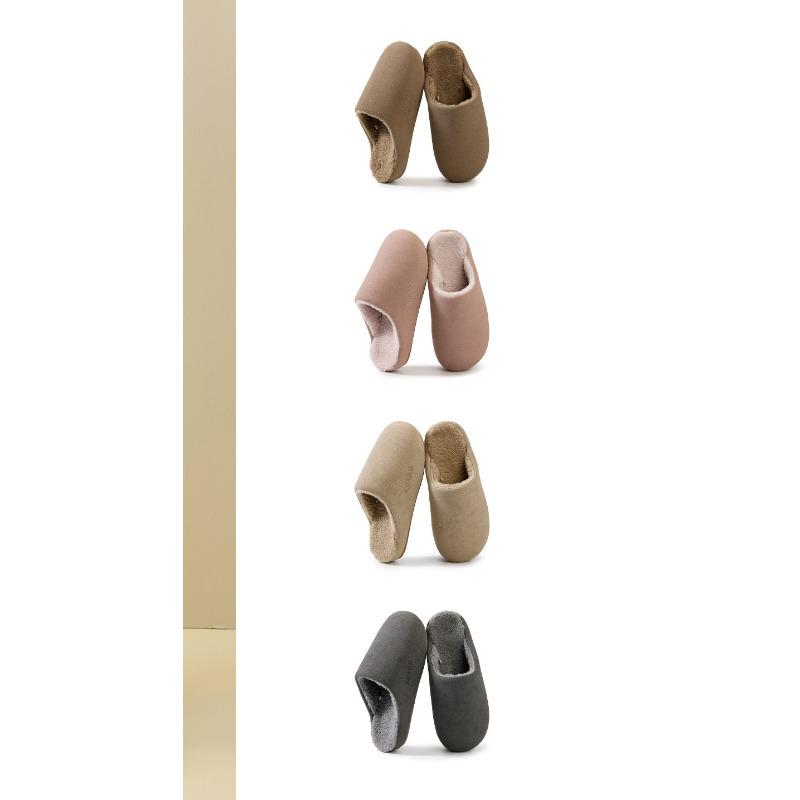 Новые домашние бесшумные, нескользящие, теплые хлопковые тапочки и шлепанцы с флисовой подкладкой