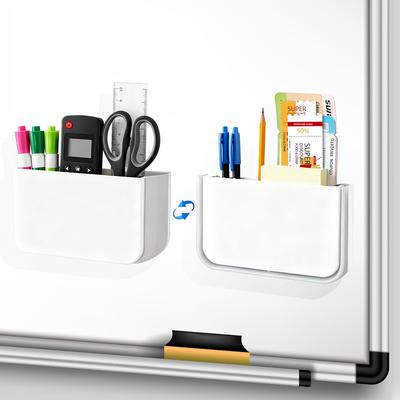 2 шт. Складной магнитный держатель для ручек для холодильника, Регулируемый держатель для маркеров для доски, Держатель для пульта от телевизора, Магнитный школьный шкафчик,