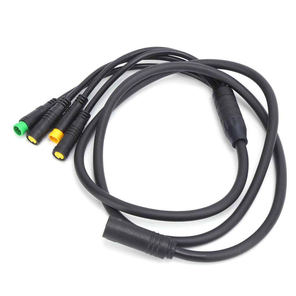 Waterproof 1T4 Electric Bike Cable Harness Gear Sensor Extension Cable for BAFANG BBS01 BBS02 Mid Motor