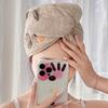 Quick Drying Capybara Dry Hair Cap Combed Cotton Coral Velvet Bathing Cap Capybara Towel  Pool