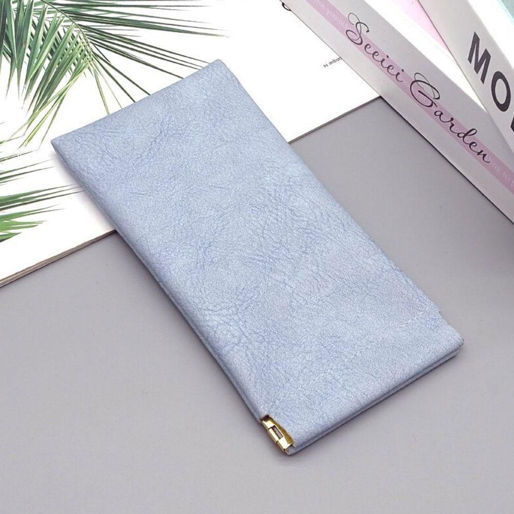 Simple Reading Case Bag PU Leather Sun Glasses Pouch Portable Eyewear Accessories  Unisex