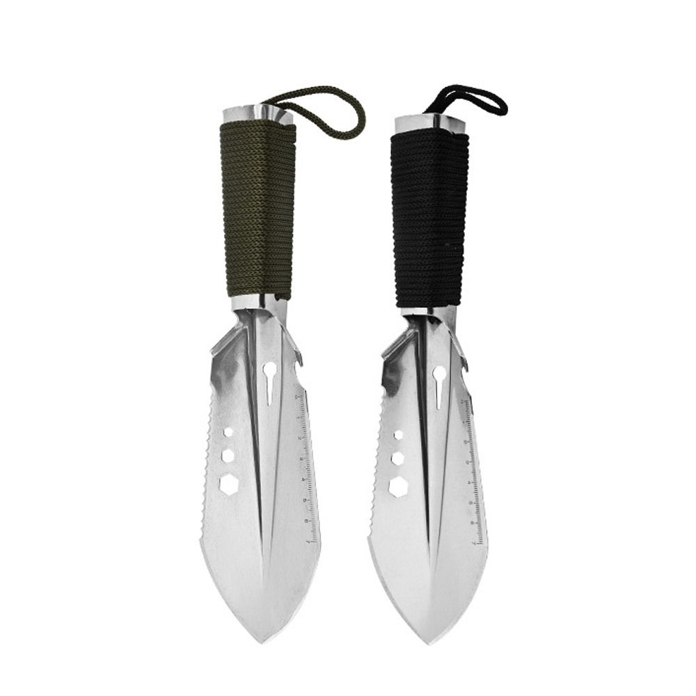 Ручная походная лопата из нержавеющей стали, ручная лопата, переносные садовые лопаты для работы на открытом воздухе
