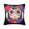 The Amazing Digital Circus Pillow Case Pomni Head Cushion Cover Fashion Decorative Pillowcase for Bed "