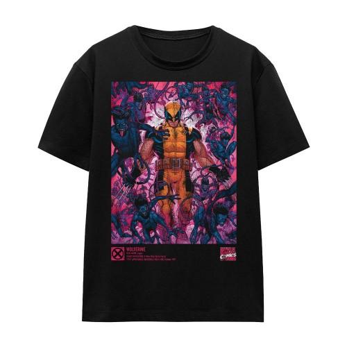 Marvel Unisex Adult X-Men Wolverine Nightcrawler T-Shirt