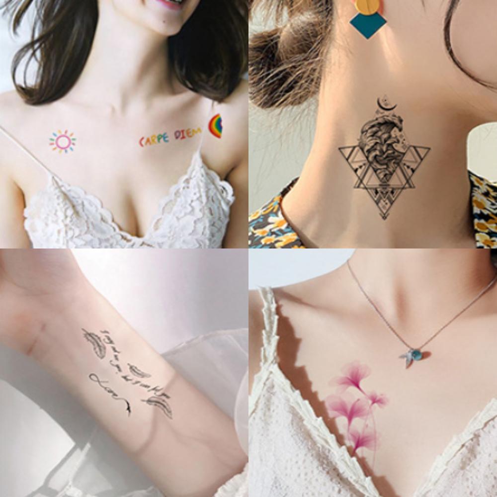 Маленькая модная тату-наклейка Bean, набор из 30 предметов, тип I, 1 шт.