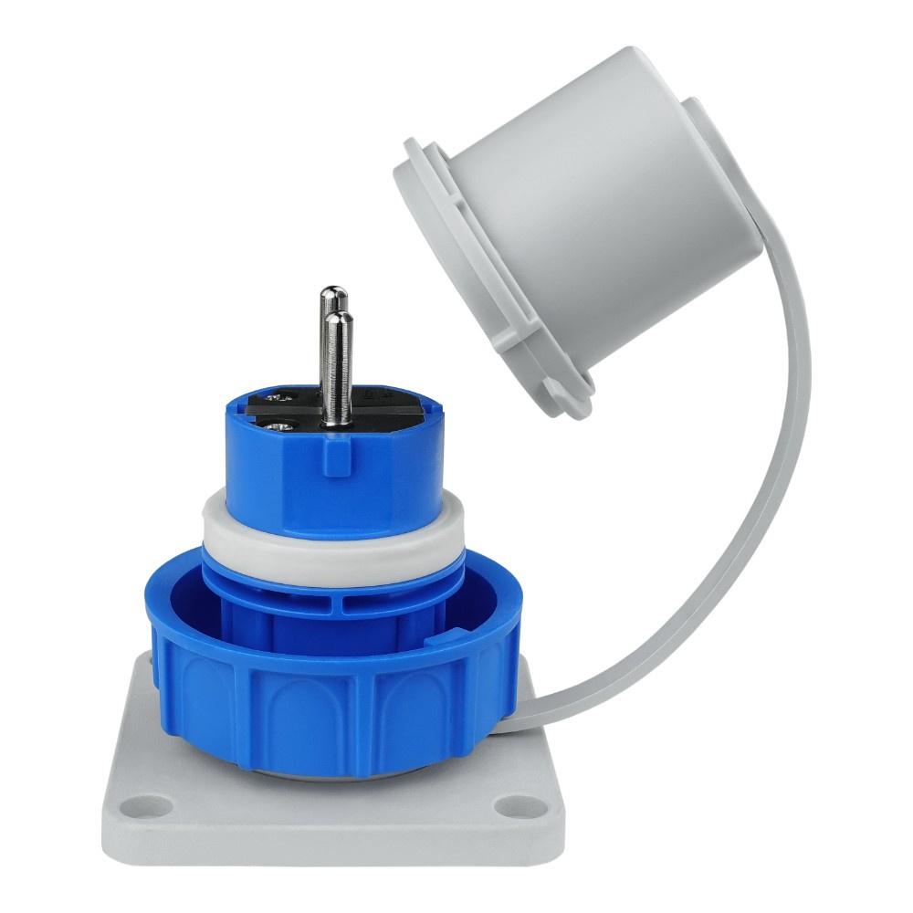 Wtyczka Hermetyczna Tablicowa Schuko 230V Ip68 8291