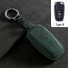 Кожаный чехол для автомобильного ключа для Ford Fusion Mustang Explorer F150 F250 F350 Ecosport Edge S-Max Ranger Lincoln Mondeo Брелок Аксессуар
