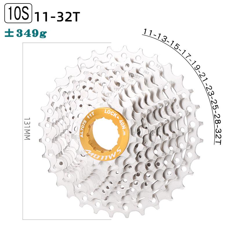 SMLLOW 10-Speed 11-50T/46T Mountain Bike Cassette Flywheel