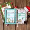 Merry Christmas Gift Card Book 10 Pages DIY Spiral Bound College Survival Gift Card Book Holder for Students Graduation Gifts