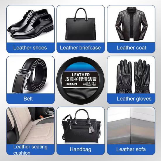 Крем для ухода за кожей 120/150 г Глубокое увлажнение Защита Автосиденья Мебель Обувь Куртки Комплексное решение для ухода за кожей