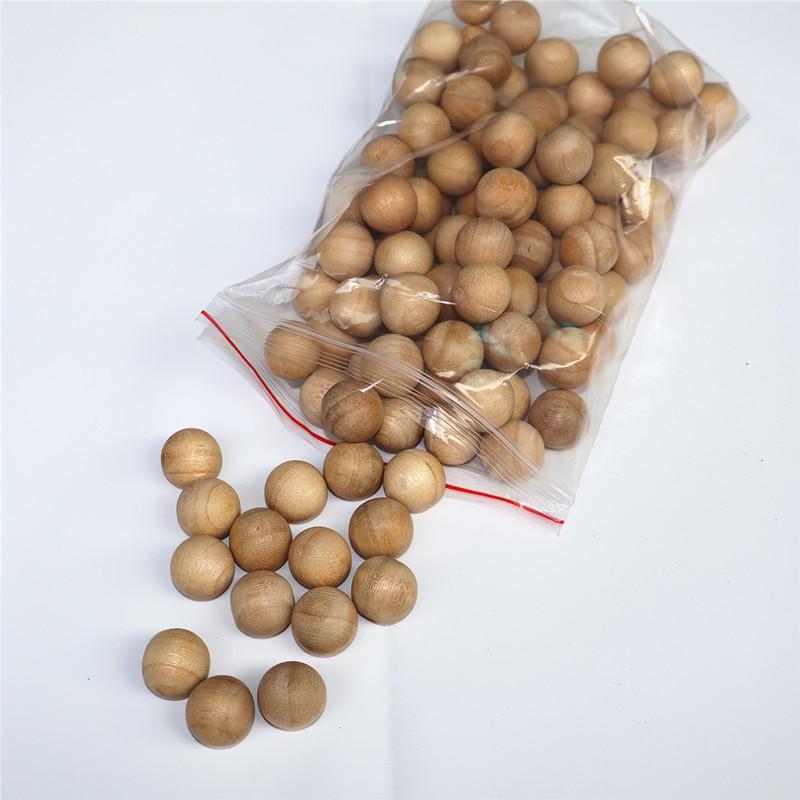 Bagged Pure Camphor Wood Balls - Natural Insect Repellent & Moisture-Proof Pest Control Strips